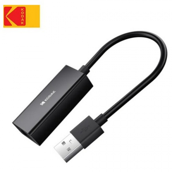 Сетевая карта USB2.0 KODAK T502A (10/100 Мбит/с) black