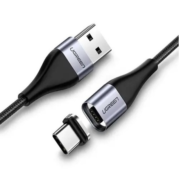 Кабель USB2.0 AM/Type-C UGREEN 1m (магнитный)