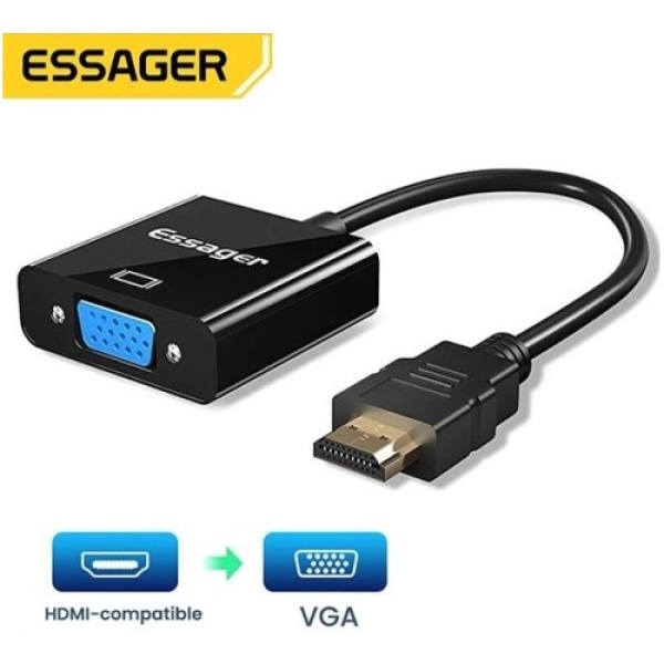 Переходник HDMI-VGA Essager