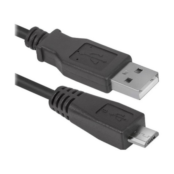 Кабель USB2.0 AM/microBM BOROFONE BX19; 2.4A; 1m; Black
