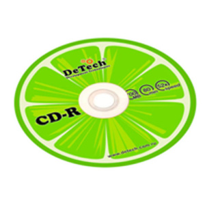 CD-R диск DeTech 700MB/80MIN 52x