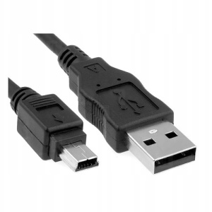 Кабель USB2.0 AM/mini USB (5pin); 1.2m; Black