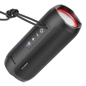 Bluetooth-колонка BOROFONE BR21; LED; FM; USB; AUX; 10W; Black