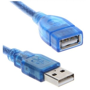 Кабель USB2.0 AM/AF 0.3m (удлинитель)