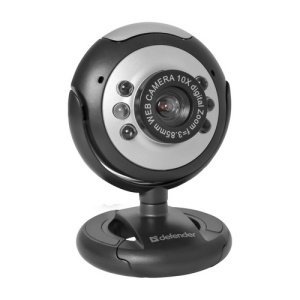 WEB-камера Defender C-110; 640x480; 0.3Mp; Black