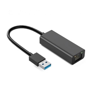 Сетевая карта USB3.0 Gigabit Ethernet Adapter (10/100/1000 Мбит/с) black