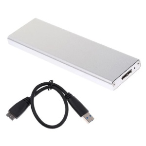 Карман для SSD M.2 (NGFF) SATA to USB 3.0 (Silver)