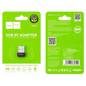Адаптер Bluetooth v5.0 Hoco UA18 USB